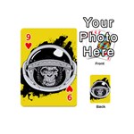 Spacemonkey Playing Cards 54 Designs (Mini) Front - Heart9