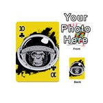 Spacemonkey Playing Cards 54 Designs (Mini) Front - Club10