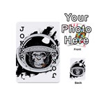 Spacemonkey Playing Cards 54 Designs (Mini) Front - Joker1