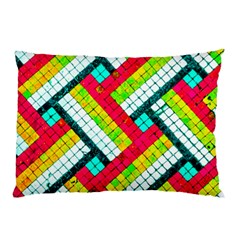 Pop Art Mosaic Pillow Case (two Sides) by essentialimage365