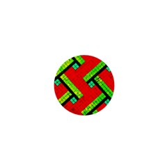 Pop Art Mosaic 1  Mini Magnets by essentialimage365