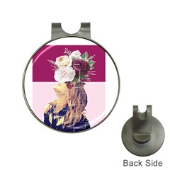 Flower Girl Hat Clips With Golf Markers by designsbymallika