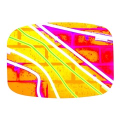 Pop Art Neon Wall Mini Square Pill Box by essentialimage365