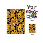 Folk flowers art pattern  Playing Cards 54 Designs (Mini) Front - Spade2