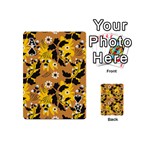 Folk flowers art pattern  Playing Cards 54 Designs (Mini) Front - SpadeA