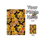 Folk flowers art pattern  Playing Cards 54 Designs (Mini) Front - Diamond8