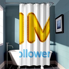 0001-3207033350 20210621 173022 ???? Shower Curtain 36  X 72  (stall)  by Kareem