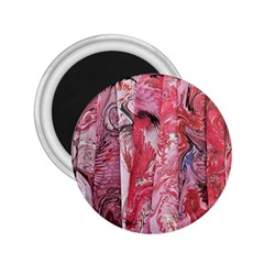 Pink Marbling Collage 2 25  Magnets by kaleidomarblingart