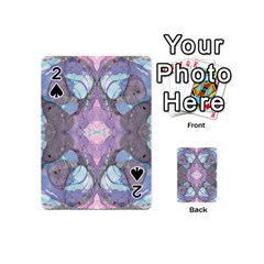 Marbled Patterns Playing Cards 54 Designs (mini) by kaleidomarblingart