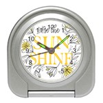 Be The Sunshine Travel Alarm Clock Front