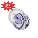 Landslide Baby Blue 1.75  Buttons (100 pack)  Front