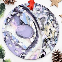 Landslide Baby Blue Ornament (round Filigree) by MRNStudios