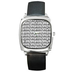 Blockify Square Metal Watch by Sparkle