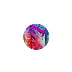 Fluorescent 1  Mini Magnets by kaleidomarblingart