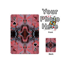 Arabesque Repeats Playing Cards 54 Designs (mini) by kaleidomarblingart