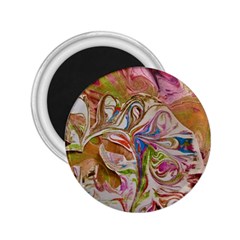 Abstract Marbling 2 25  Magnets by kaleidomarblingart