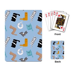 Unusual And Funny Tetris Cats Playing Cards Single Design (rectangle) by SychEva
