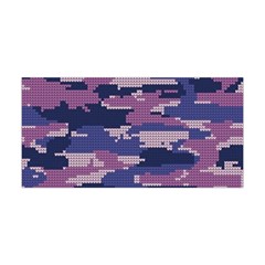 Abstract Purple Camo Yoga Headband by AnkouArts