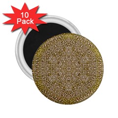 Pearls With A Beautiful Luster And A Star Of Pearls 2 25  Magnets (10 Pack)  by pepitasart