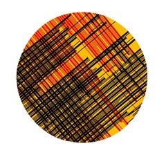 Root Humanity Orange Yellow And Black Mini Round Pill Box (pack Of 3) by WetdryvacsLair