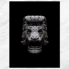 Creepy Lion Head Sculpture Artwork 2 Canvas 36  X 48  by dflcprintsclothing