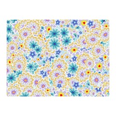 Flower Bomb 2 Double Sided Flano Blanket (mini)  by PatternFactory