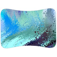 Fraction Space 2 Velour Seat Head Rest Cushion by PatternFactory
