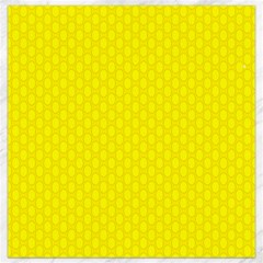 Soft Pattern Yellow Canvas 16  X 16  by PatternFactory