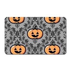 Pumpkin Pattern Magnet (rectangular) by NerdySparkleGoth