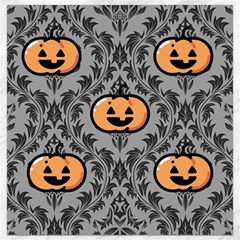 Pumpkin Pattern Canvas 16  X 16  by NerdySparkleGoth