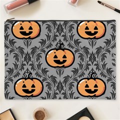 Pumpkin Pattern Cosmetic Bag (xxxl) by NerdySparkleGoth