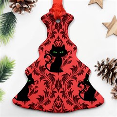 Cat Pattern Ornament (christmas Tree)  by NerdySparkleGoth