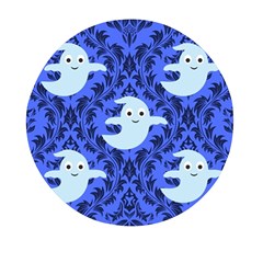 Ghost Pattern Mini Round Pill Box (pack Of 5) by NerdySparkleGoth