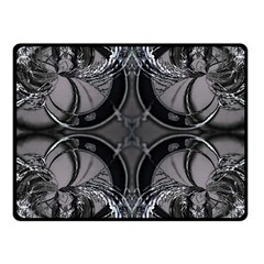 Lunar Phases Fleece Blanket (small) by MRNStudios