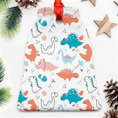 Funny Dinosaurs Kids Ornament (bell) by SychEva