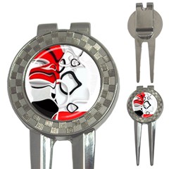 Modern Art 3-in-1 Golf Divots by Sparkle