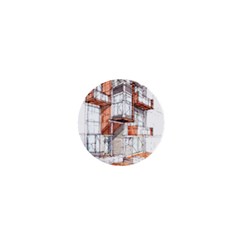 Rag-flats-onion-flats-llc-architecture-drawing Graffiti-architecture 1  Mini Magnets by Sudhe