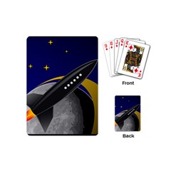 Science-fiction-sci-fi-sci-fi-logo Playing Cards Single Design (mini) by Sudhe