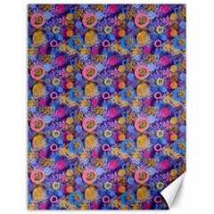 Multicolored Circles And Spots Canvas 12  X 16  by SychEva