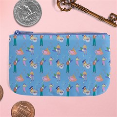 Beautiful Girls With Drinks Large Coin Purse by SychEva