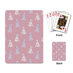 Dalmatians Favorite Dogs Playing Cards Single Design (rectangle) by SychEva