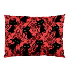 Halloween Cats Pillow Case by NerdySparkleGoth