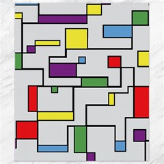 Colorful Rectangles Canvas 8  X 10  by LalyLauraFLM