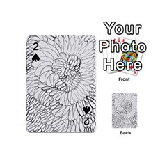 Mono Swirls Playing Cards 54 Designs (mini) by kaleidomarblingart