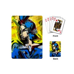 Blue Bird-1-4 Playing Cards Single Design (mini) by bestdesignintheworld