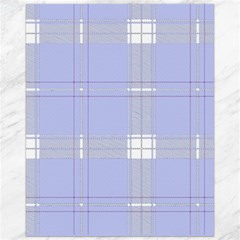 Lighblu Plaid Canvas 16  X 20  by snowwhitegirl