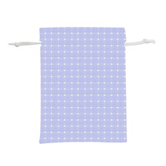 Lighblu Plaid Small Lightweight Drawstring Pouch (m) by snowwhitegirl