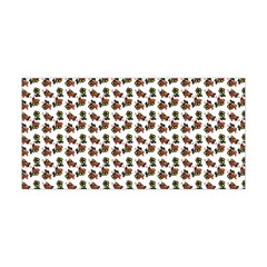 Cute Deer Pattern White Yoga Headband by snowwhitegirl