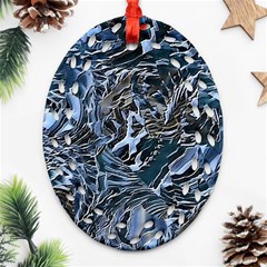 Touchy Ornament (oval Filigree) by MRNStudios