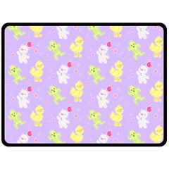 My Adventure Pastel Double Sided Fleece Blanket (large)  by thePastelAbomination